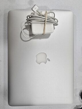 Apple Silver MacBook with Charger Giveaway